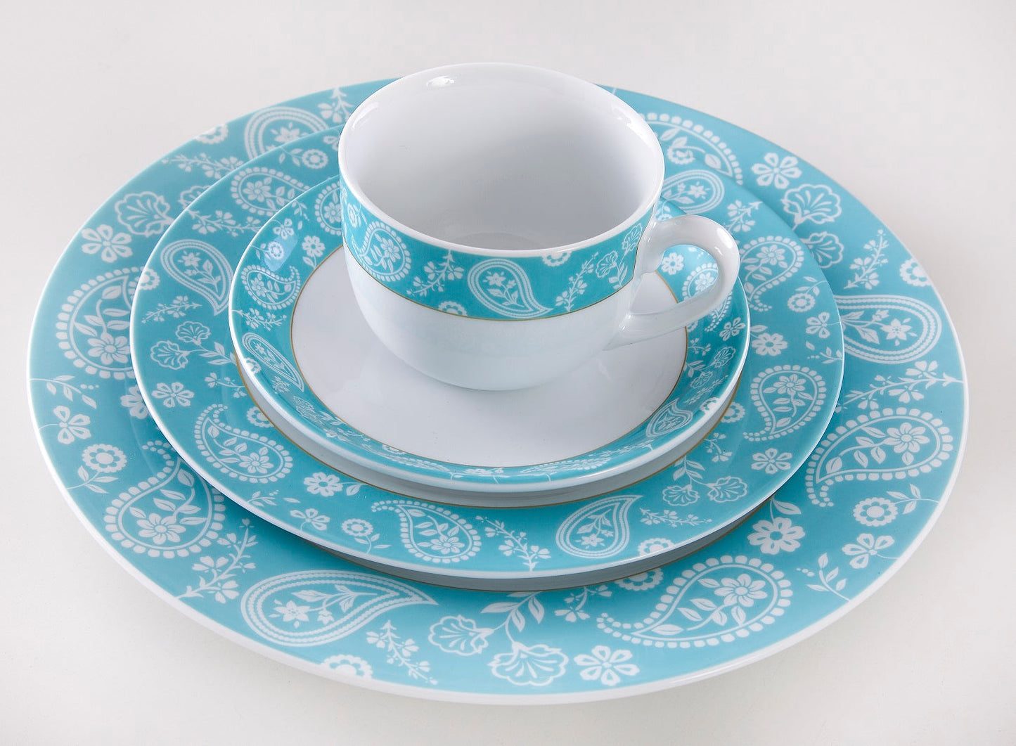 Dinner set - Sarvin Turquoise (28pcs)