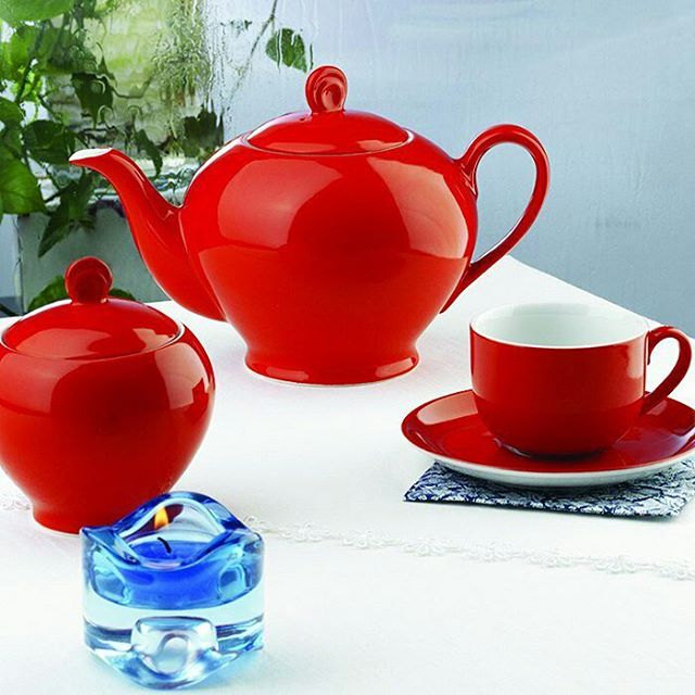 Cherry Tea set - (12pcs)