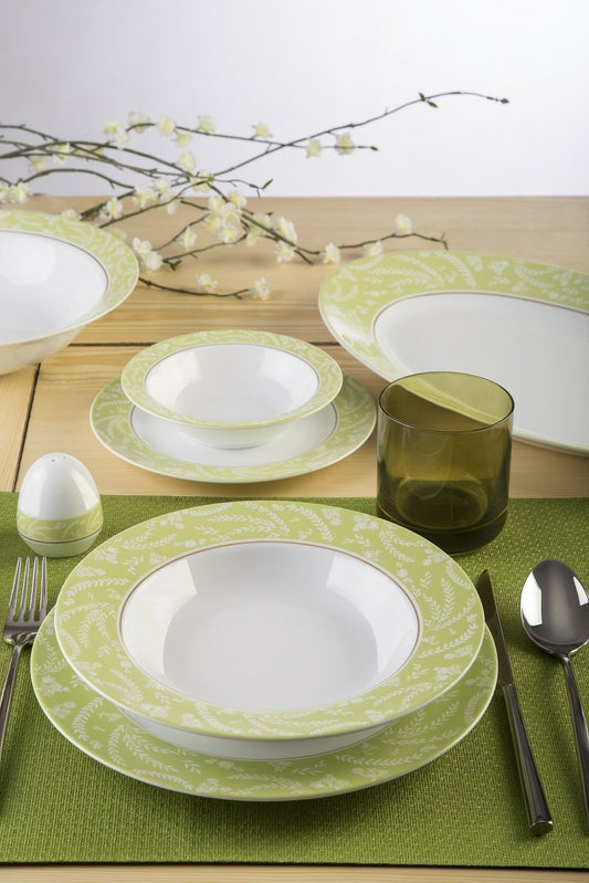 Dinner Set - Green Athen (28pcs)