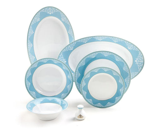 Dinner Set - Armitage Turquoise (35pcs)