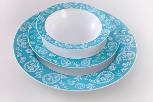 Dinner set - Sarvin Turquoise (28pcs)